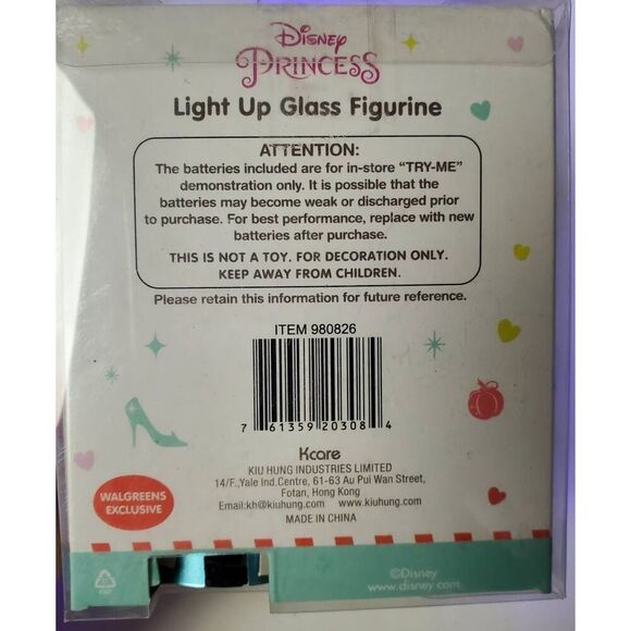 Disney Light Up Glass Figurine - Picture 2 of 10